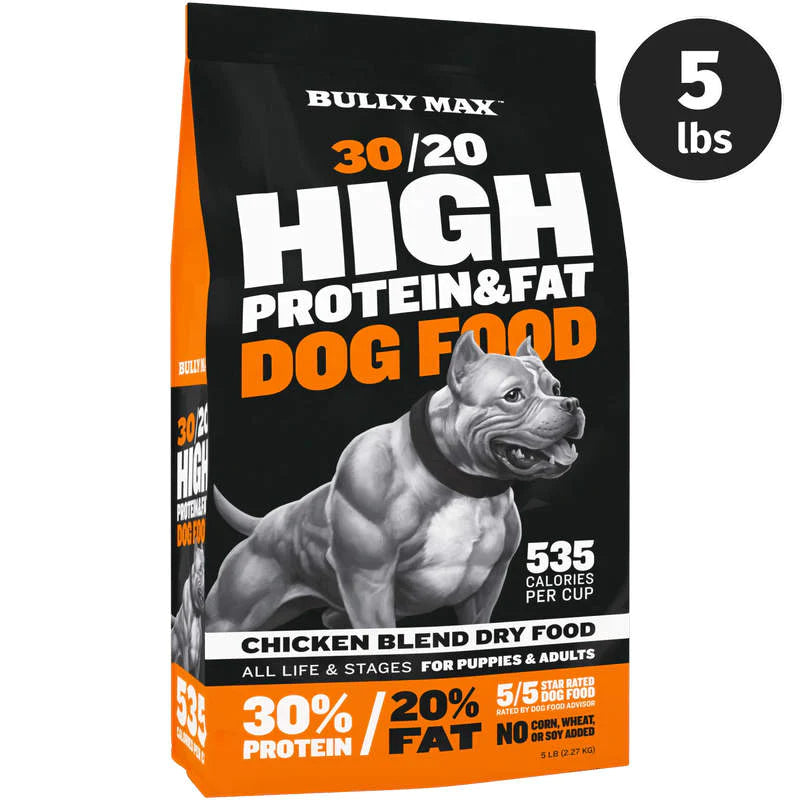 Bully Max 30 20 HIGH PROTEIN DOG FOOD