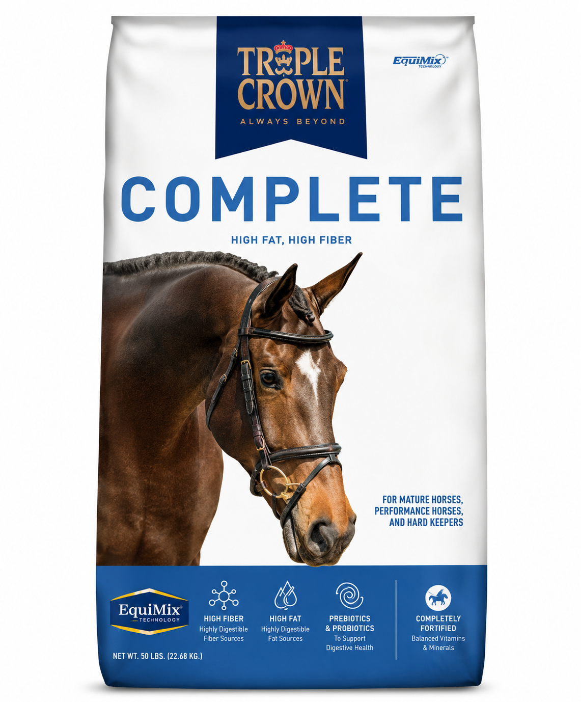 Triple Crown Complete Textured Horse Feed – 50 lb