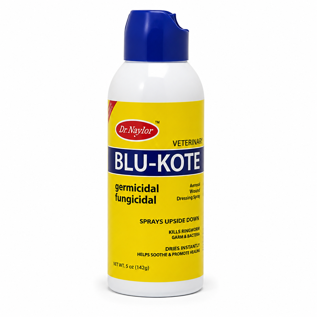 Dr. Naylor Blu-Kote Aerosol Wound Spray for Horses & Livestock – 5 oz