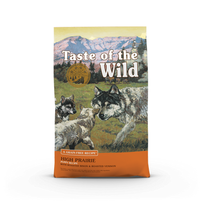 High Praire Puppy Recipe with Roasted Bison & Roasted Venison 28LB