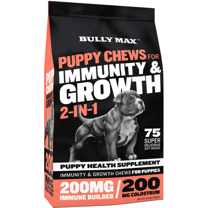 Bully Max Puppy Chews For Immunity & Growth